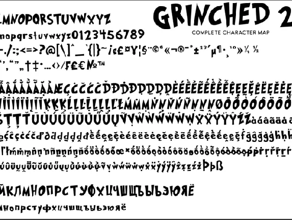 Grinched 2.0 font