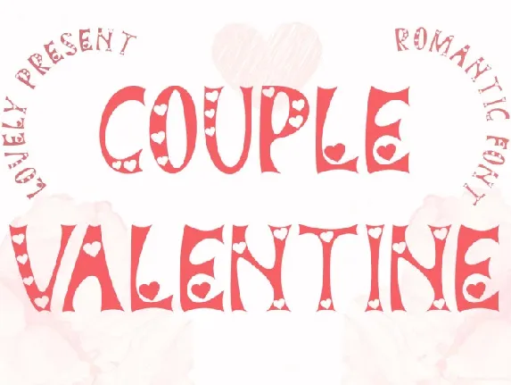 Couple Valentine font