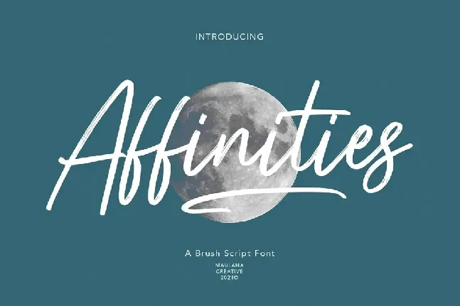 Affinities font