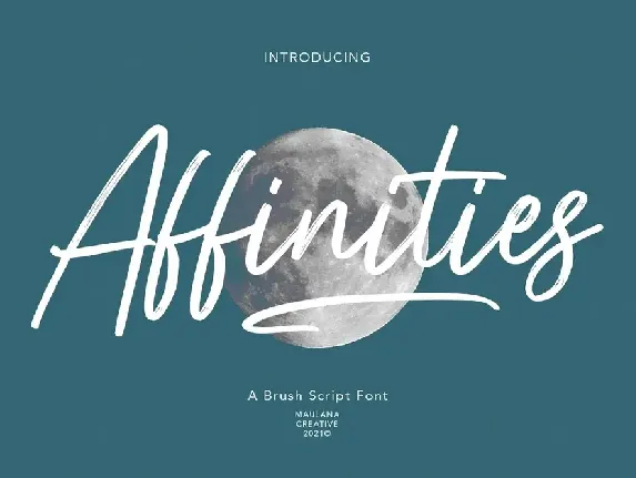 Affinities font