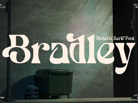 Bradley font