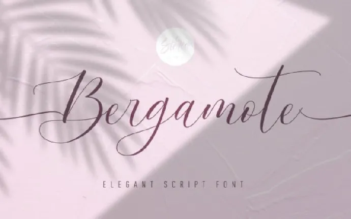 Bergamote font