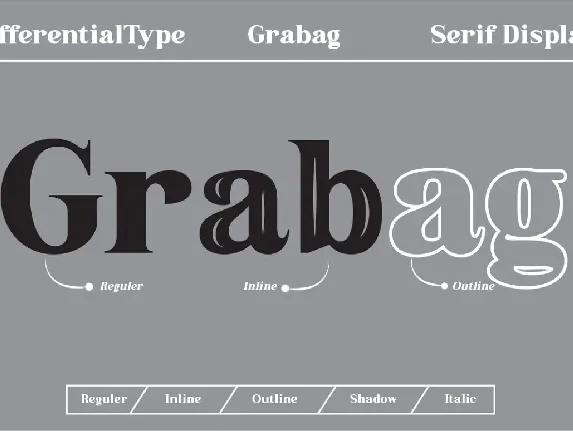 Grabag font