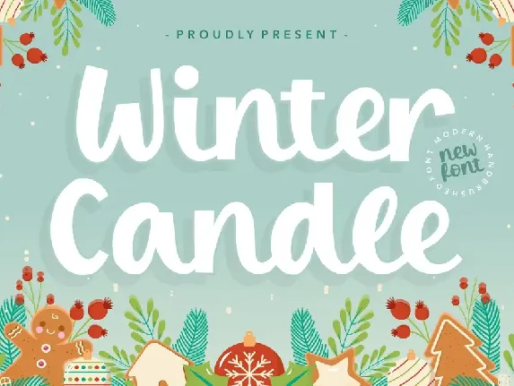 Winter Candle font