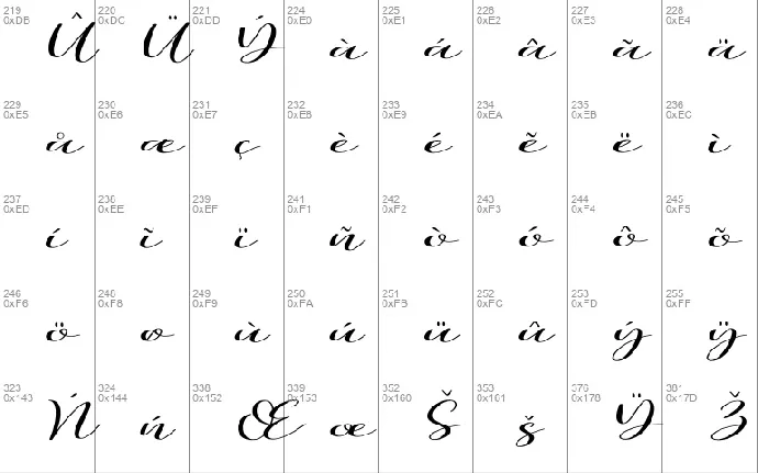 Adina Elodie font