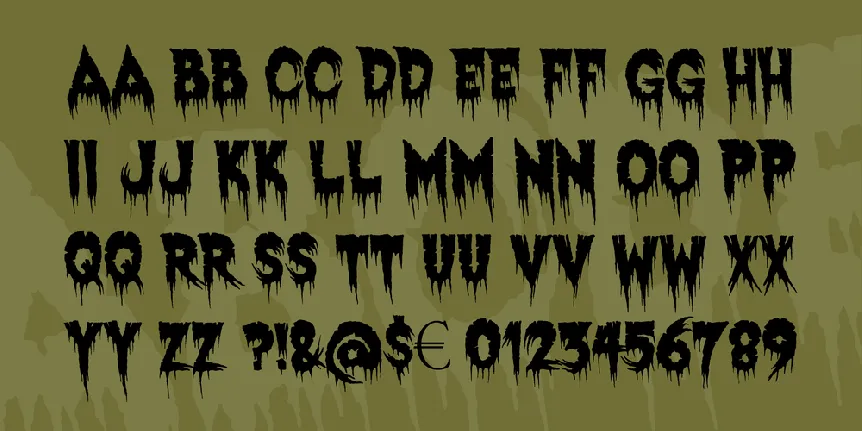 Exquisite Corpse font