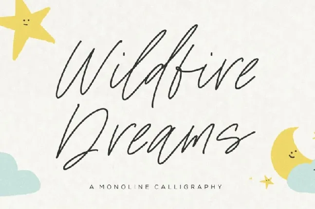 Wildfire Dreams font