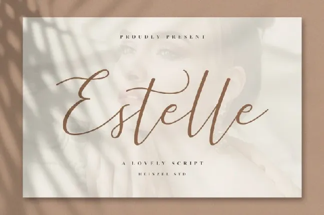 Estelle Modern Script font