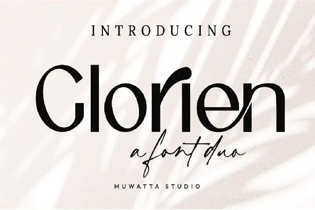 Glorien Duo font