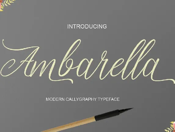 Ambarella Free font