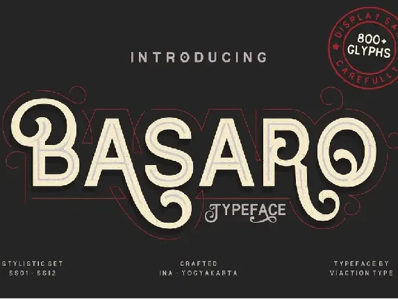 Basaro font