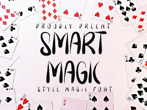 Smart Magic Display font