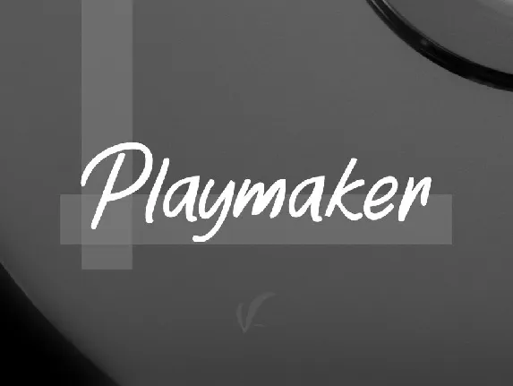 PlaymakerD font