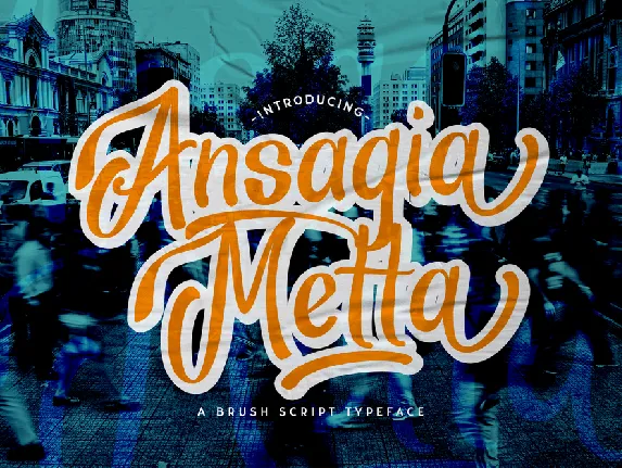 Ansagia Metta font