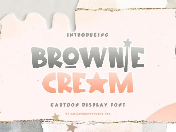 Brownie Cream Demo font