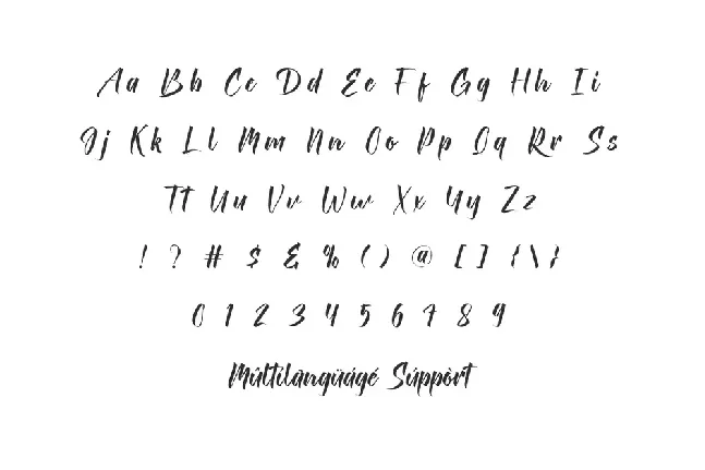 Mountanious Demo font