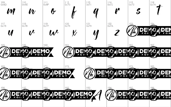 Mountanious Demo font