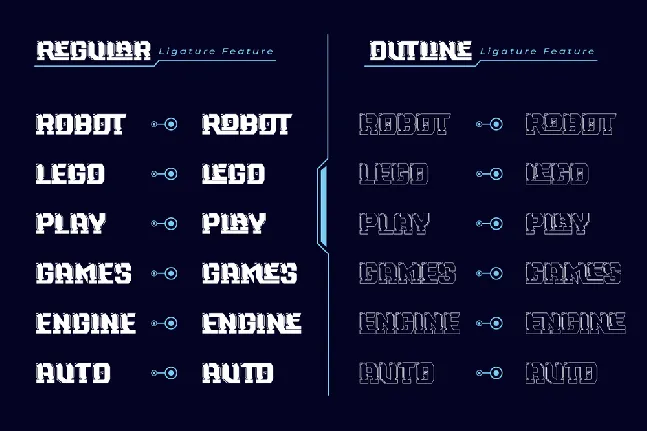 NAXMOS font