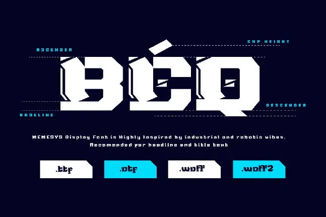 NAXMOS font