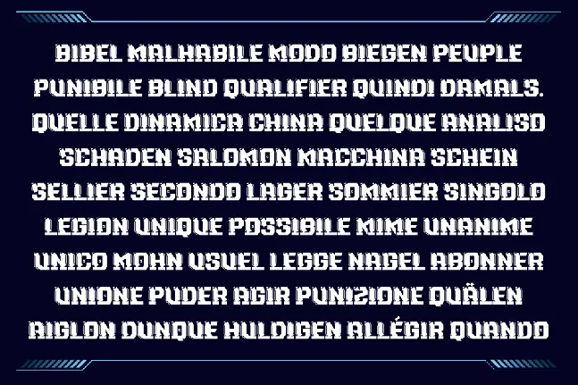 NAXMOS font