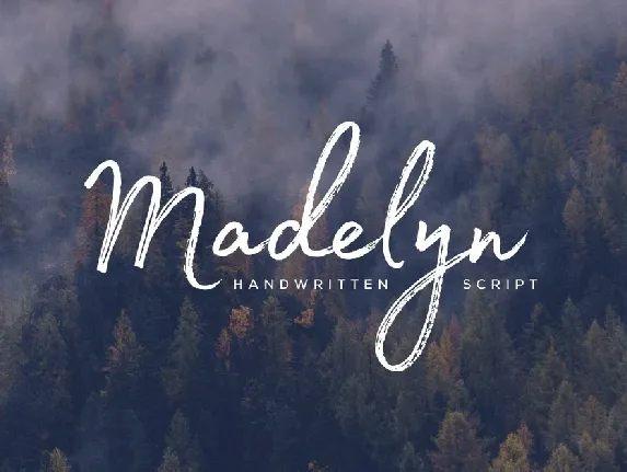 Madelyn font