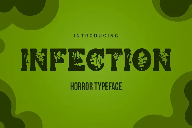 INFECTION font