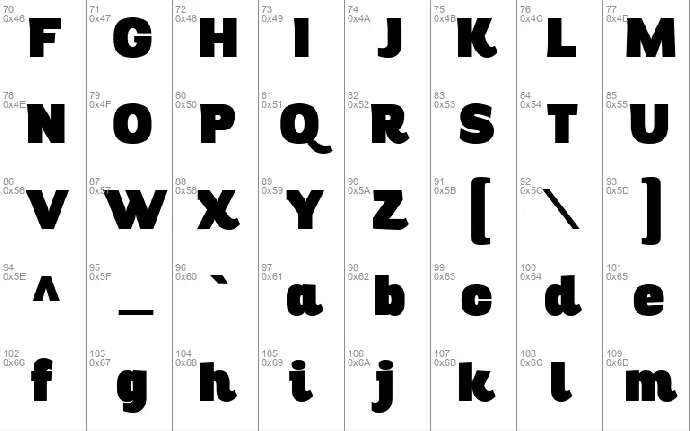 Digitalino font