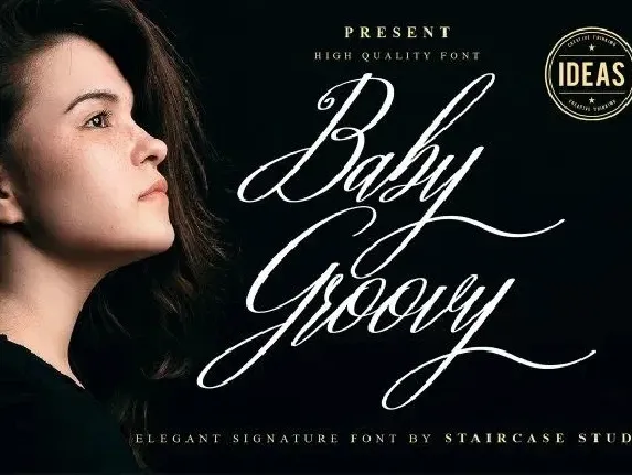 Baby Groovy font