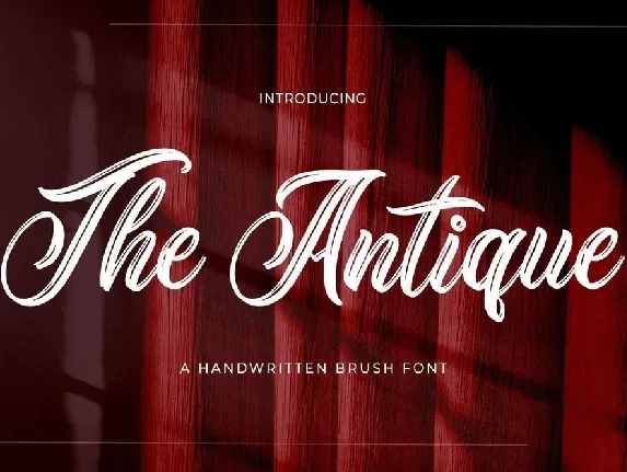 The Antique font