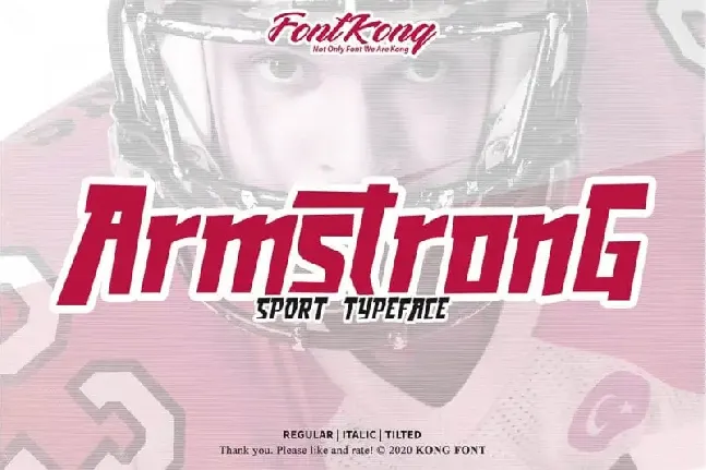 Armstrong Display font