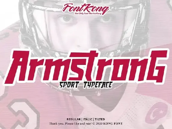 Armstrong Display font