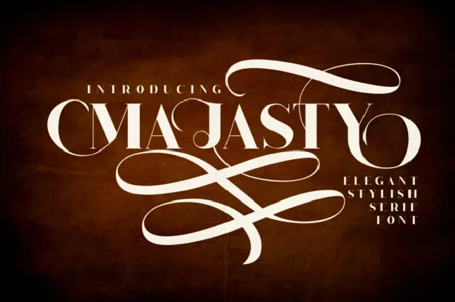 Majasty font