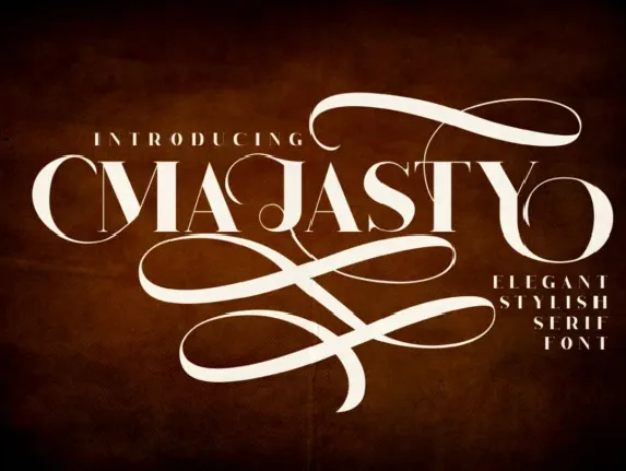 Majasty font