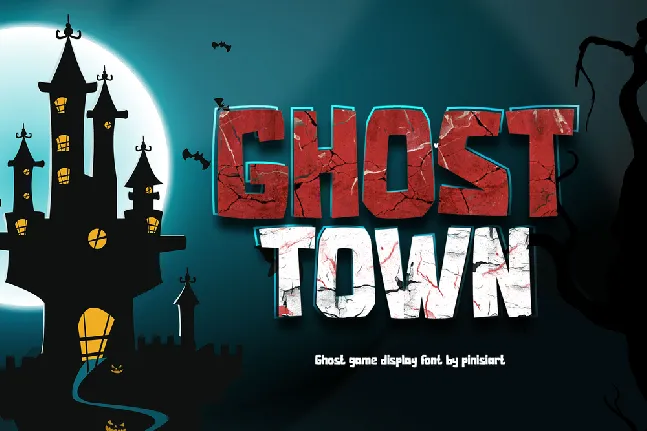 GHOST-TOWN font