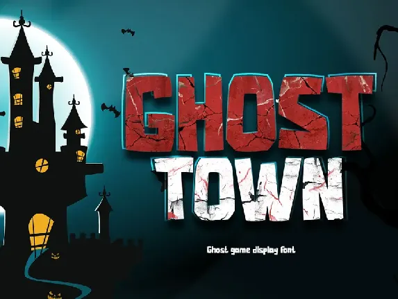 GHOST-TOWN font