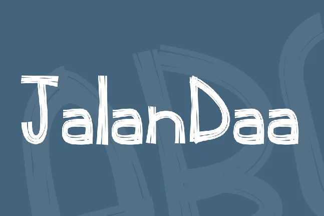 JalanDaa font