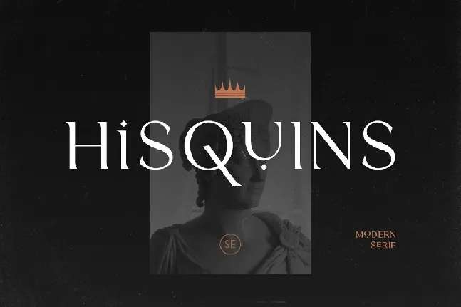 Hisquins font