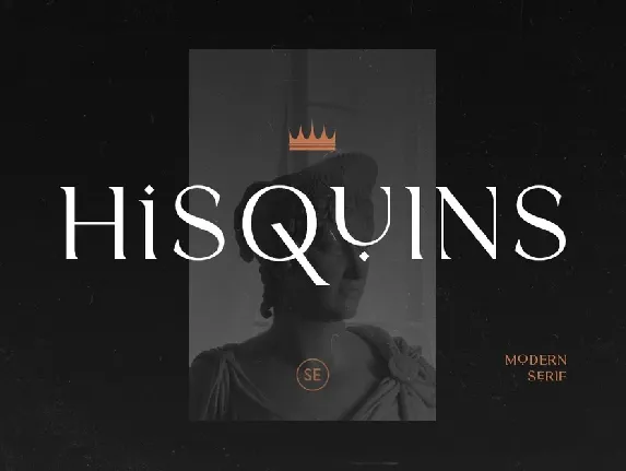 Hisquins font