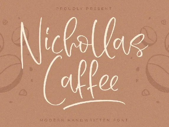 Nichollas Caffee font