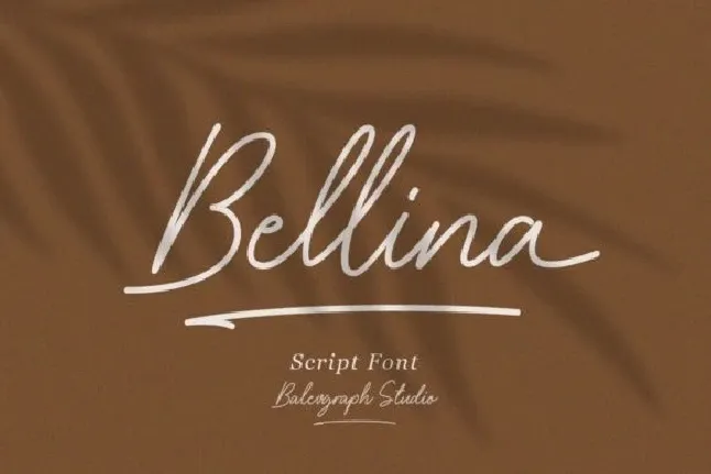 Bellina font