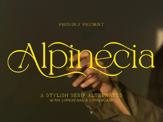 Alpinecia font