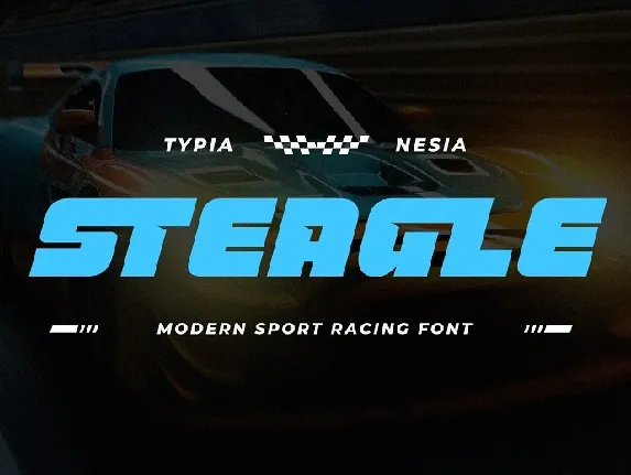 Steagle font