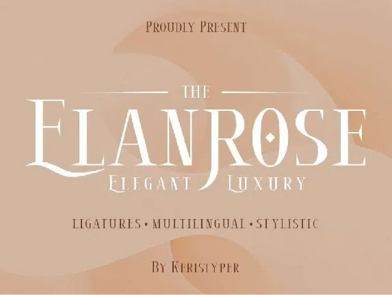 Elanrose font