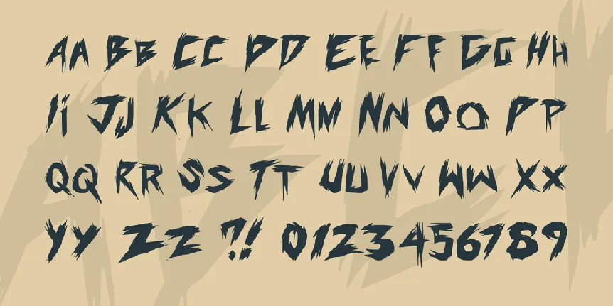 old evils font