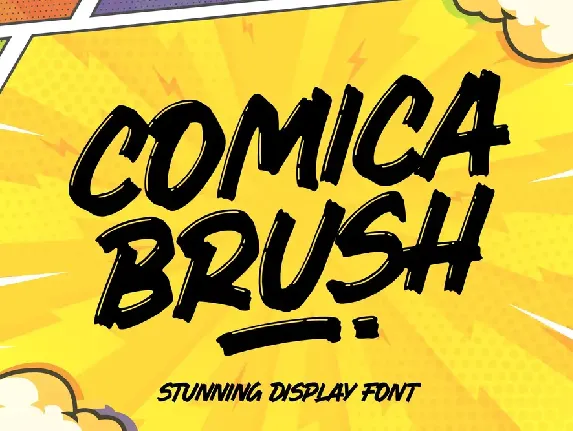 Comica Brush font