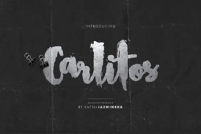 Carlitos Grunge Free font