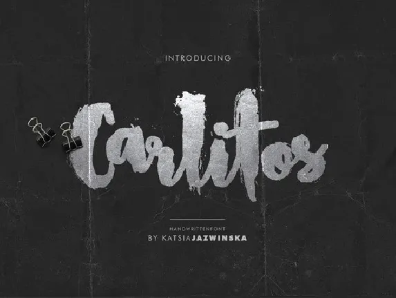 Carlitos Grunge Free font