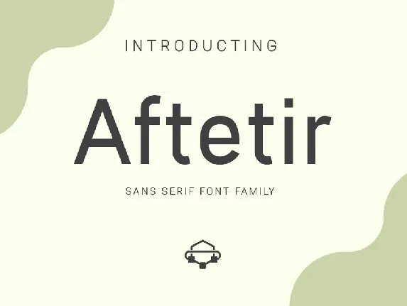 Aftetir font