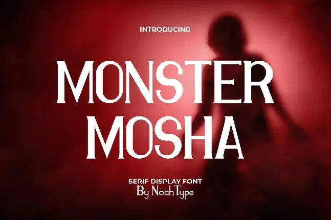 Monster Mosha Demo font