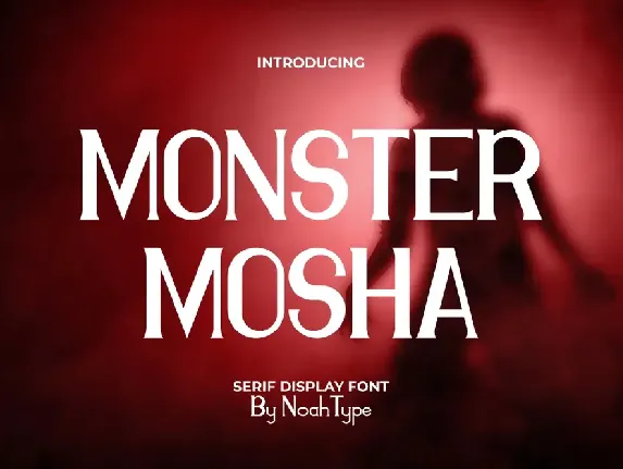 Monster Mosha Demo font